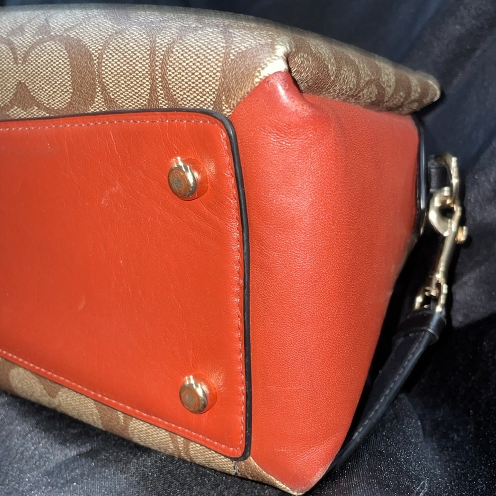 Coach 91016 Lily Carry All Color Block Signature … - image 5